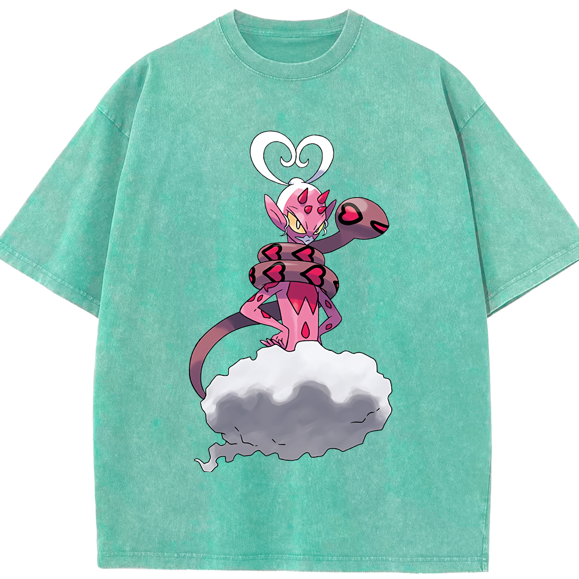 （画像用） ポケットモンスター Pokémon 綿100% ヴィンテージ風 半袖Tシャツ（フロントプリント）